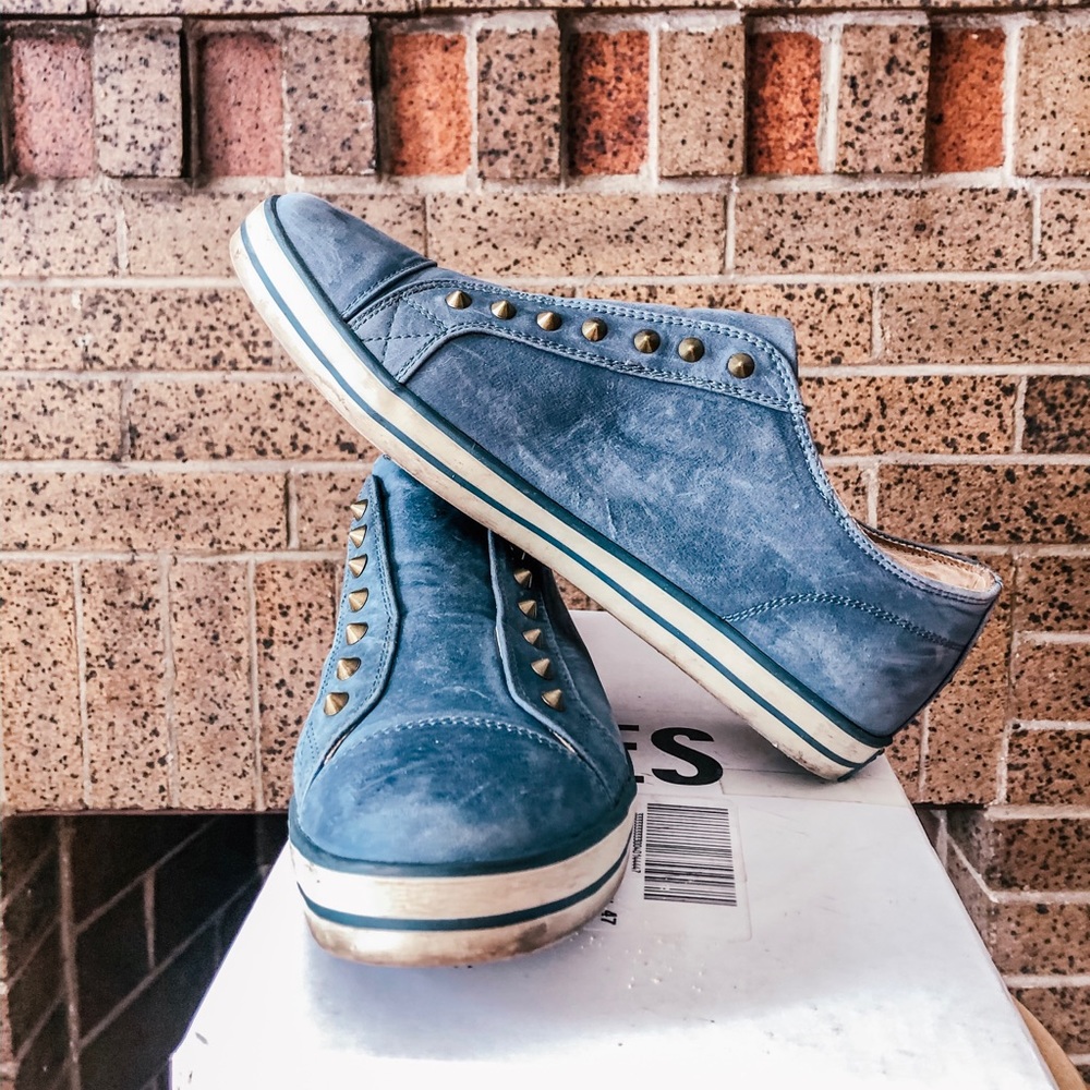 Upper Echelon Slip on studded sneaker